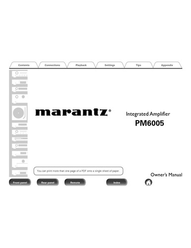 Marantz pm6005 amplifier - marantz,